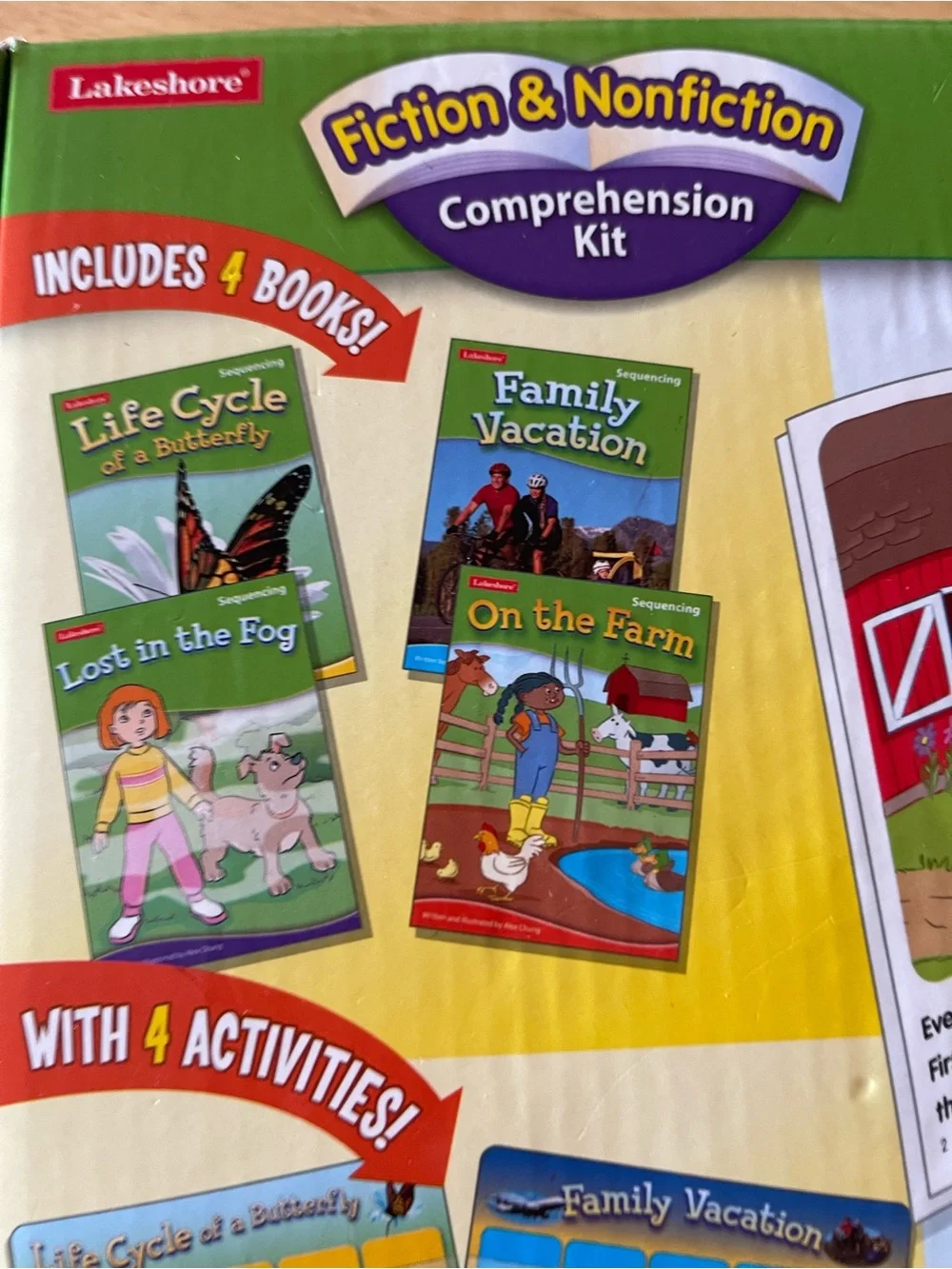 Lakeshore Sequencing Series Fiction Or Nonfiction